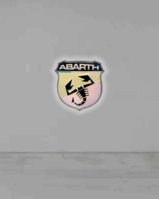 Insegna luminosa Abarth