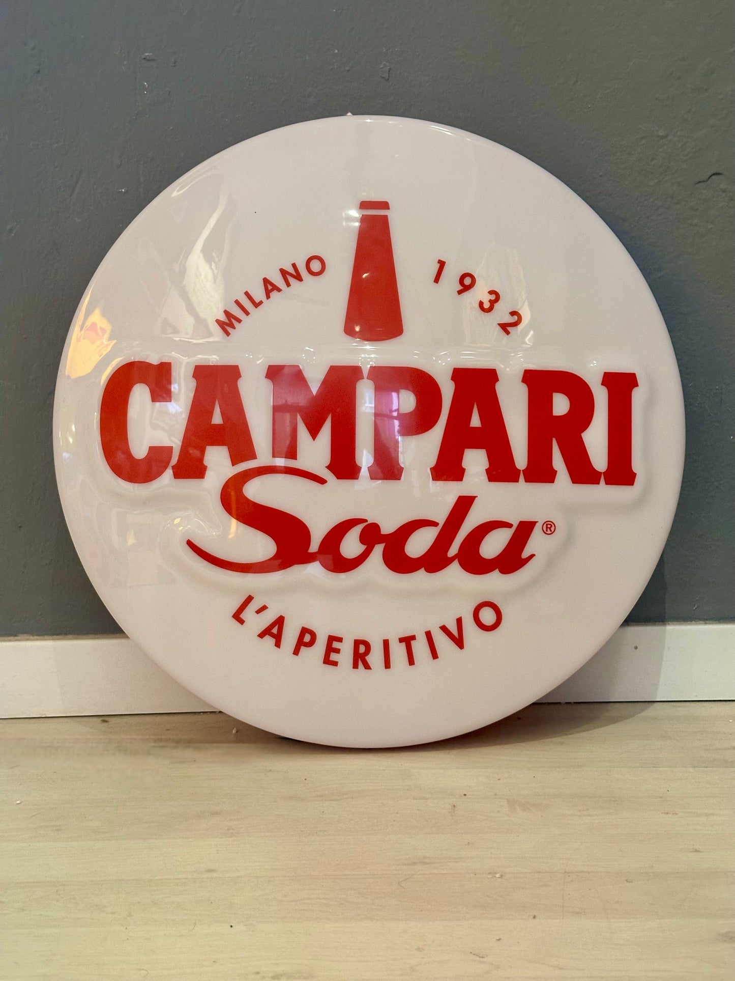 Insegna luminosa - Campari’00
