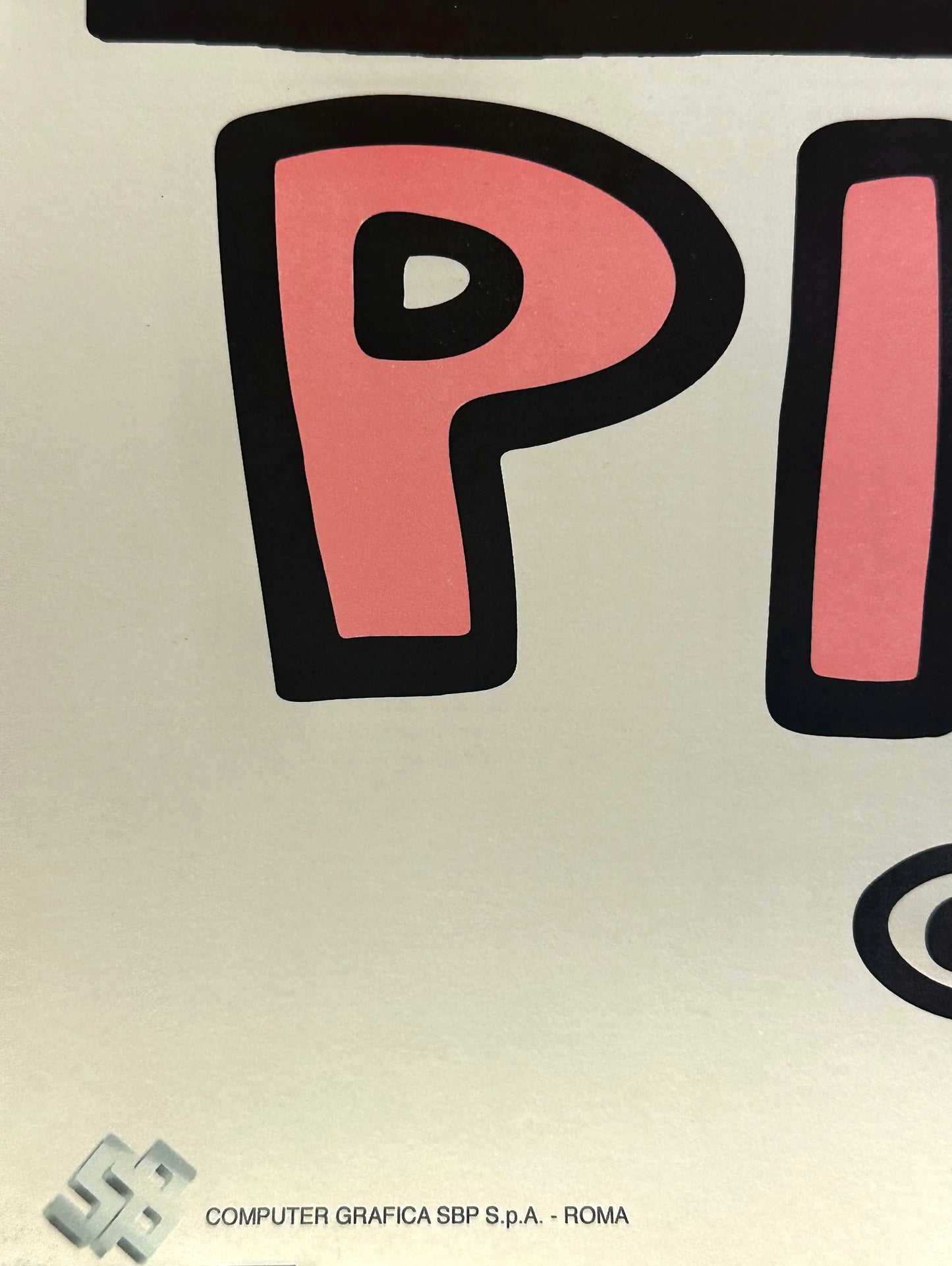 Manifesto Pubblicitario - 89'