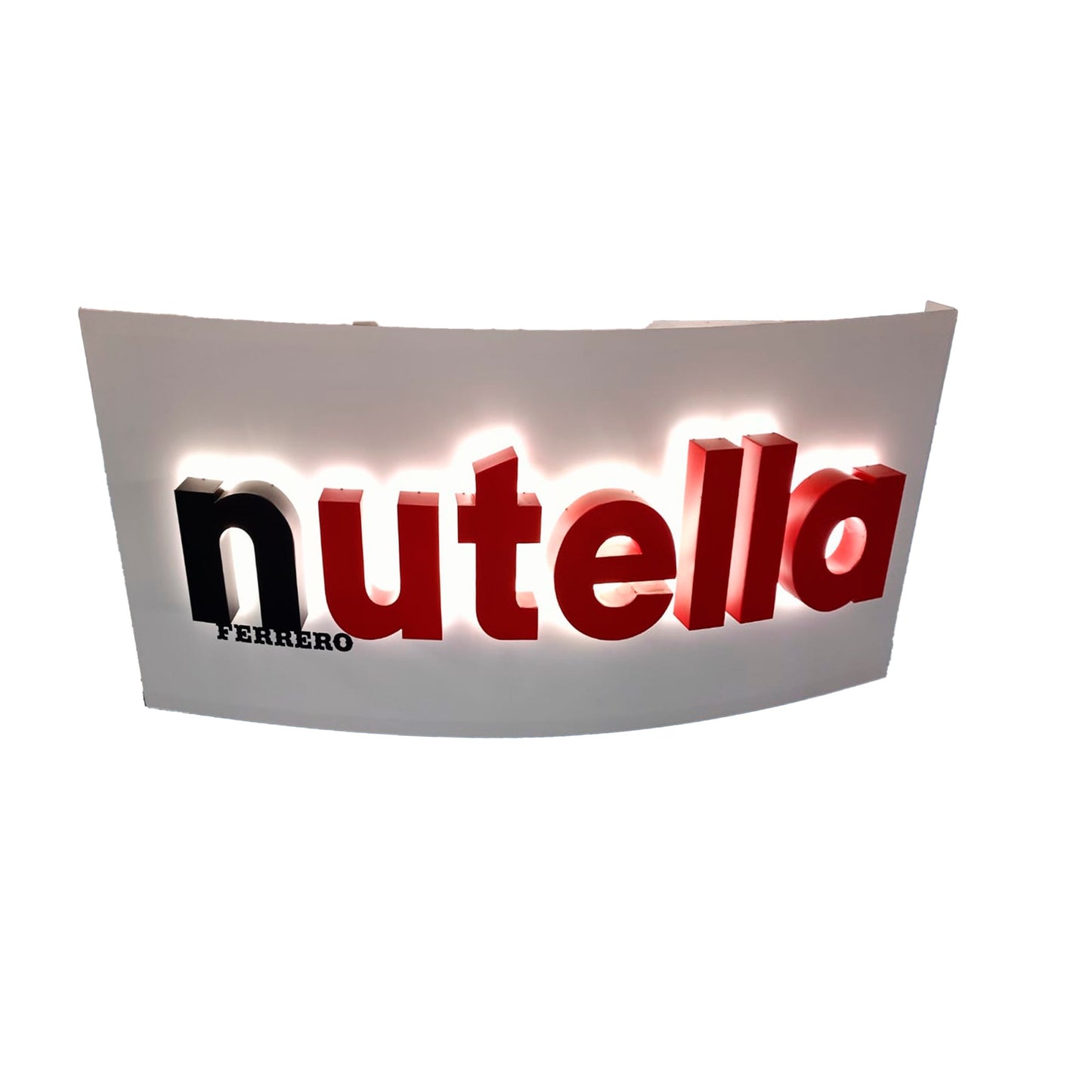 Insegna luminosa Nutella