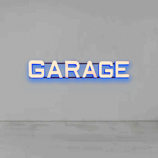 Insegna luminosa Garage