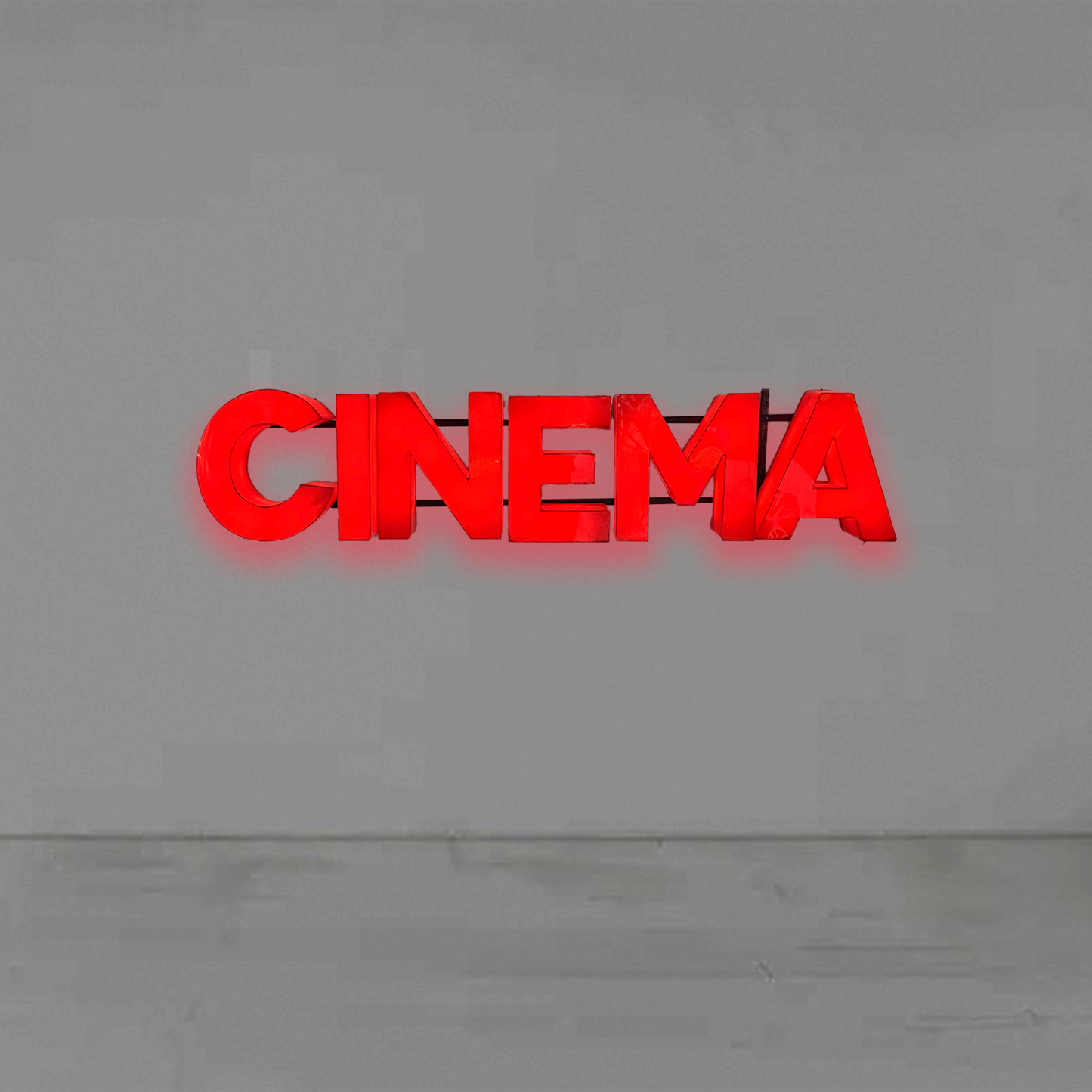 Insegna luminosa cinema