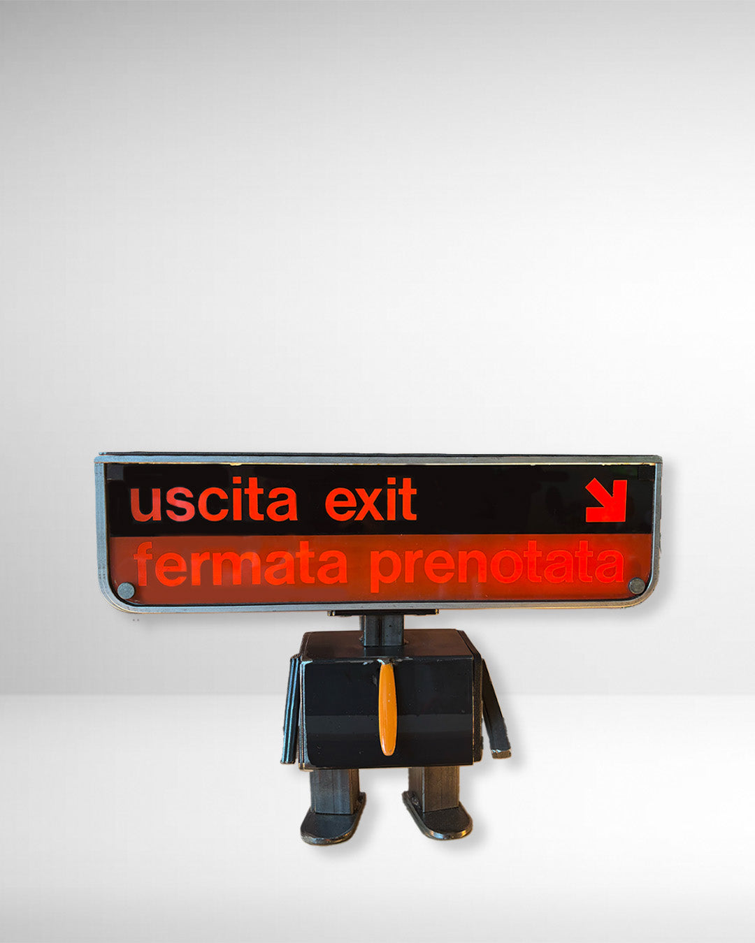 Robot Lamp Stop Booked