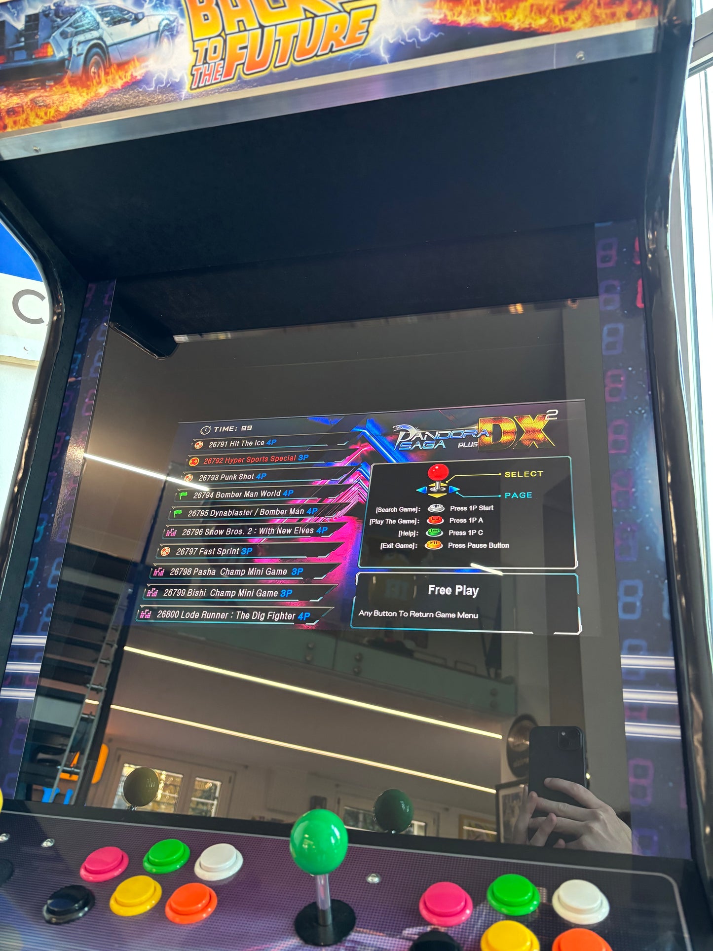 Arcade Ritorno al Futuro - 90'