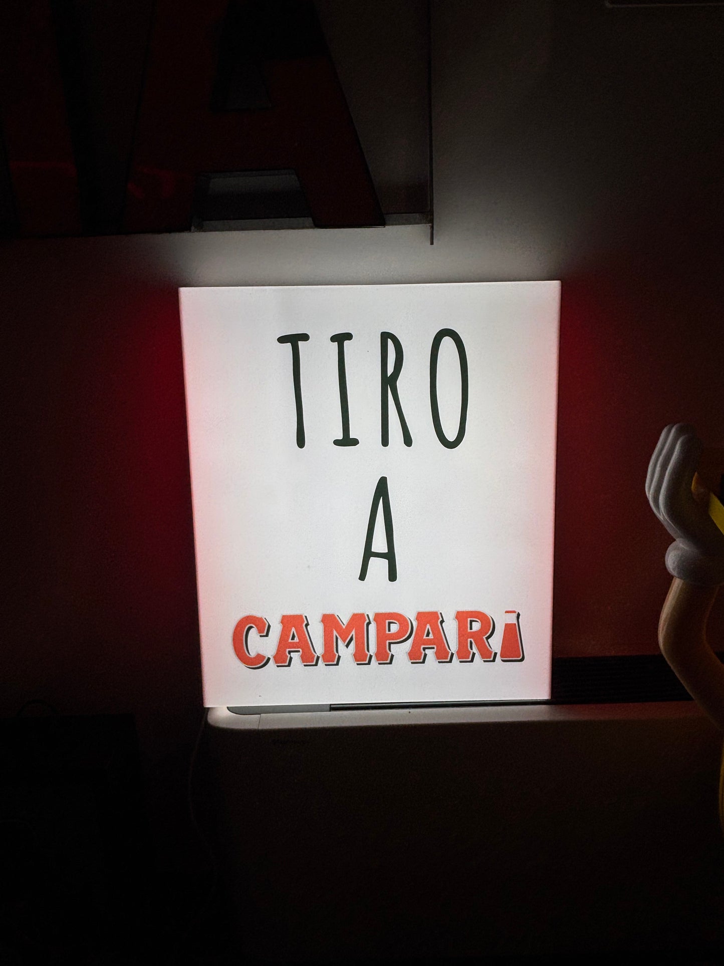 Insegna Luminosa - Tiro a Campari