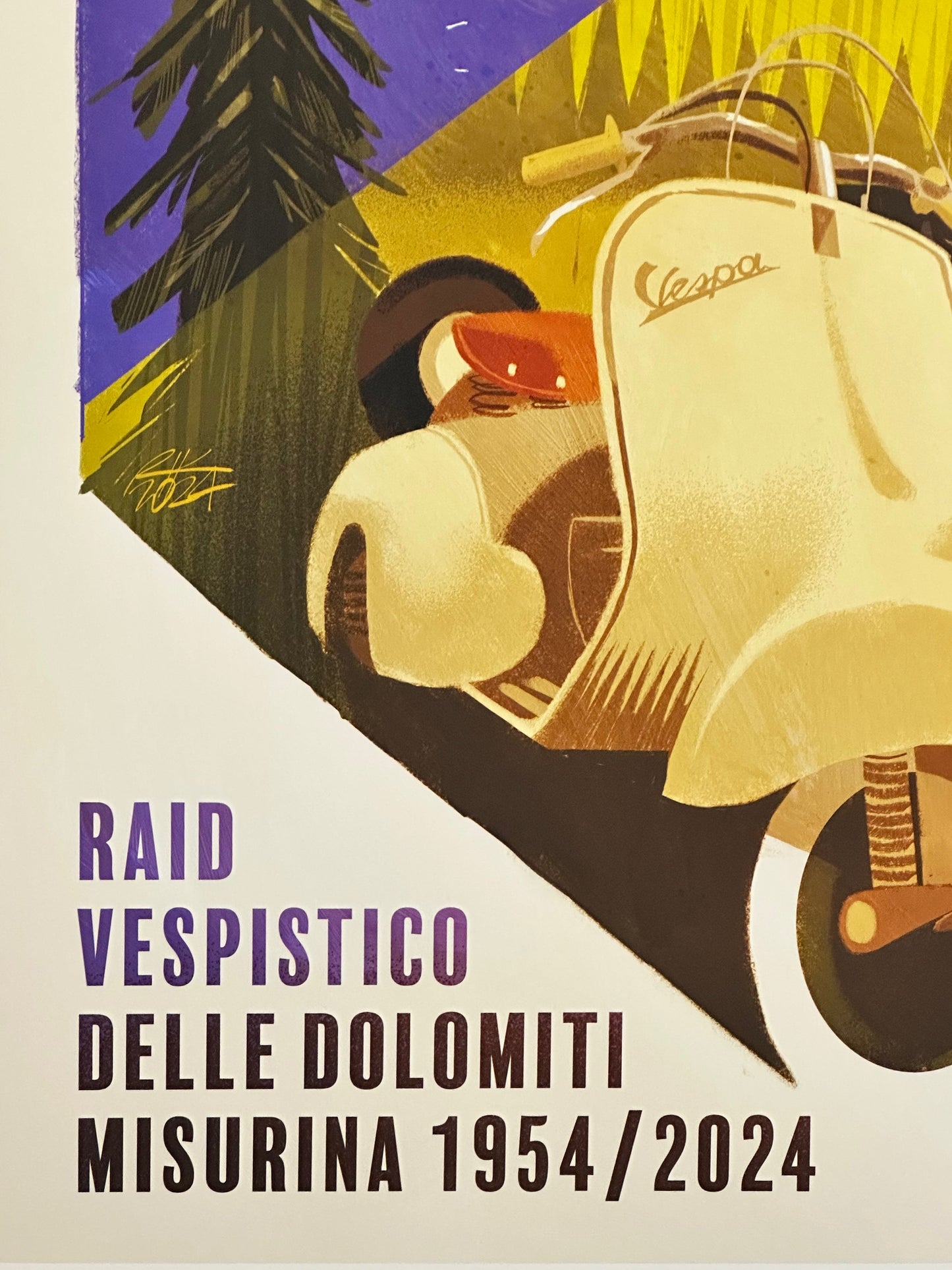 Advertising Poster - Vespa