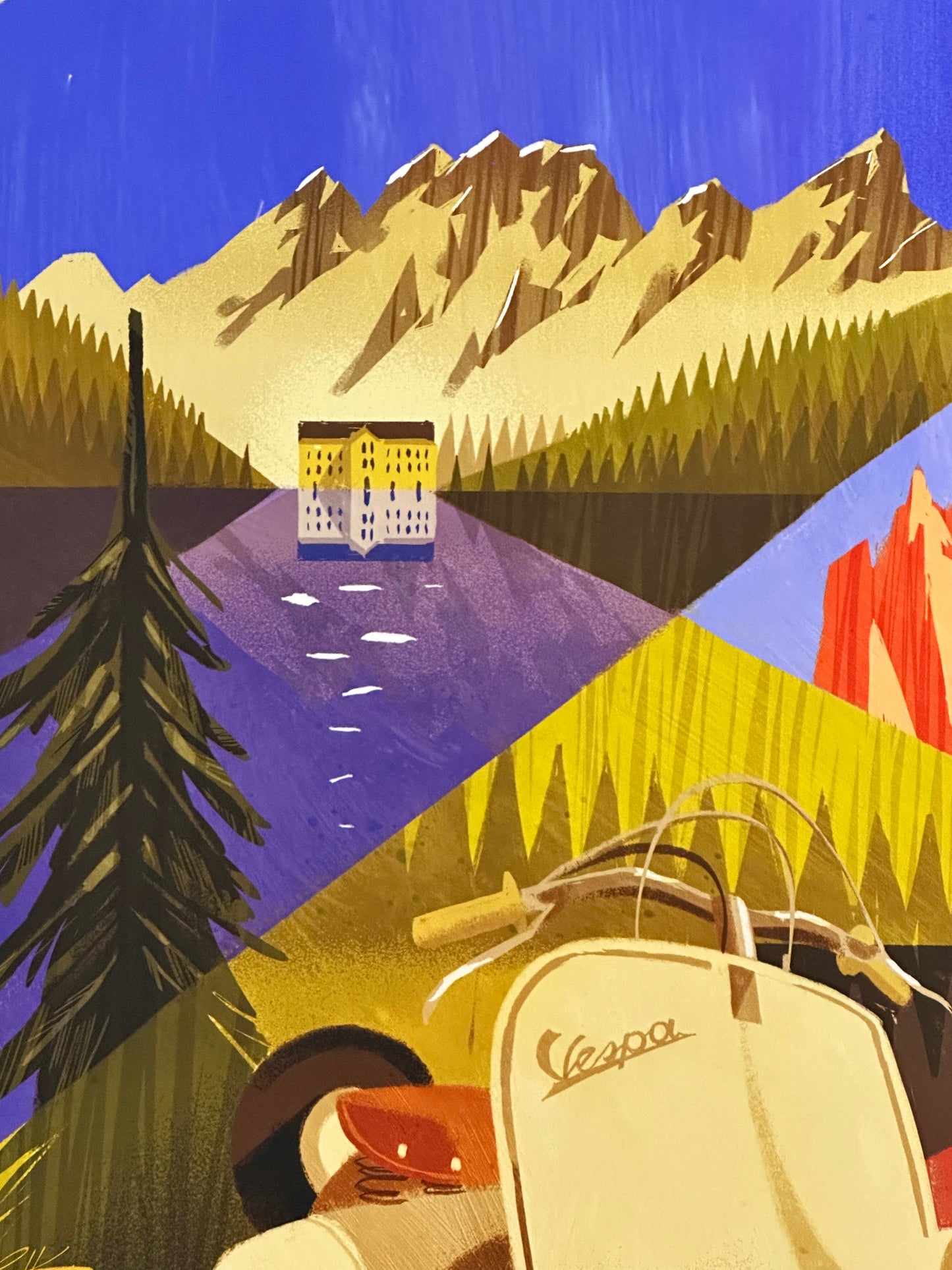 Advertising Poster - Vespa