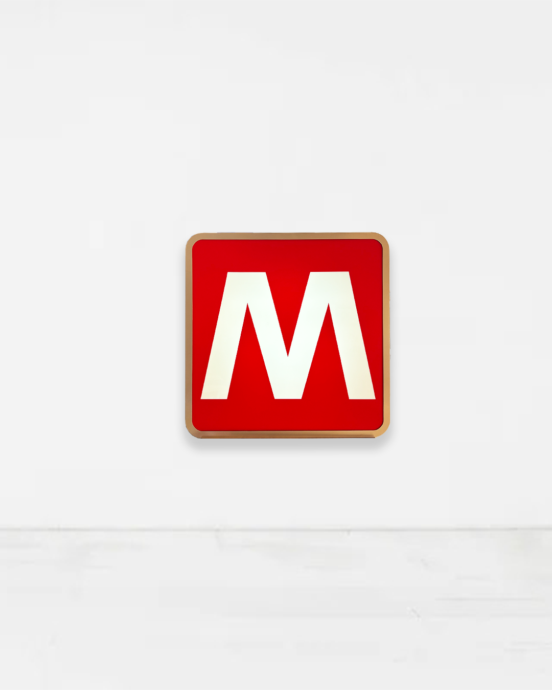 Insegna Luminosa - Metropolitana