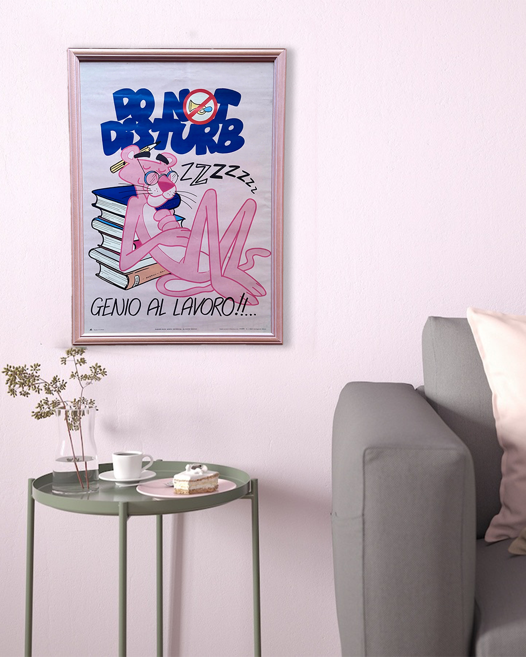 Manifesto Pubblicitario - Pantera Rosa 85'
