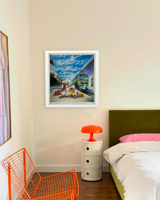 Manifesto Pubblicitario - Pippo Topolino