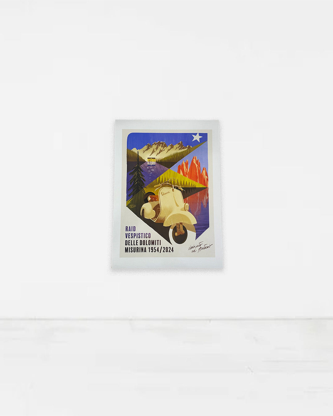 Advertising Poster - Vespa