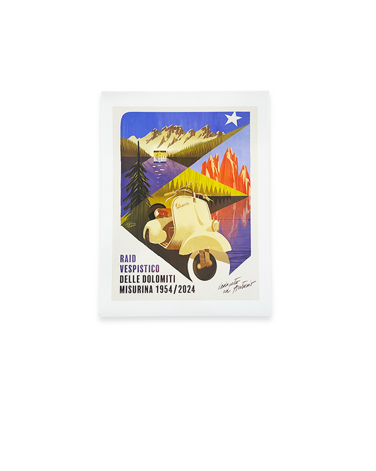 Manifesto Pubblicitario - Raid delle Dolomiti