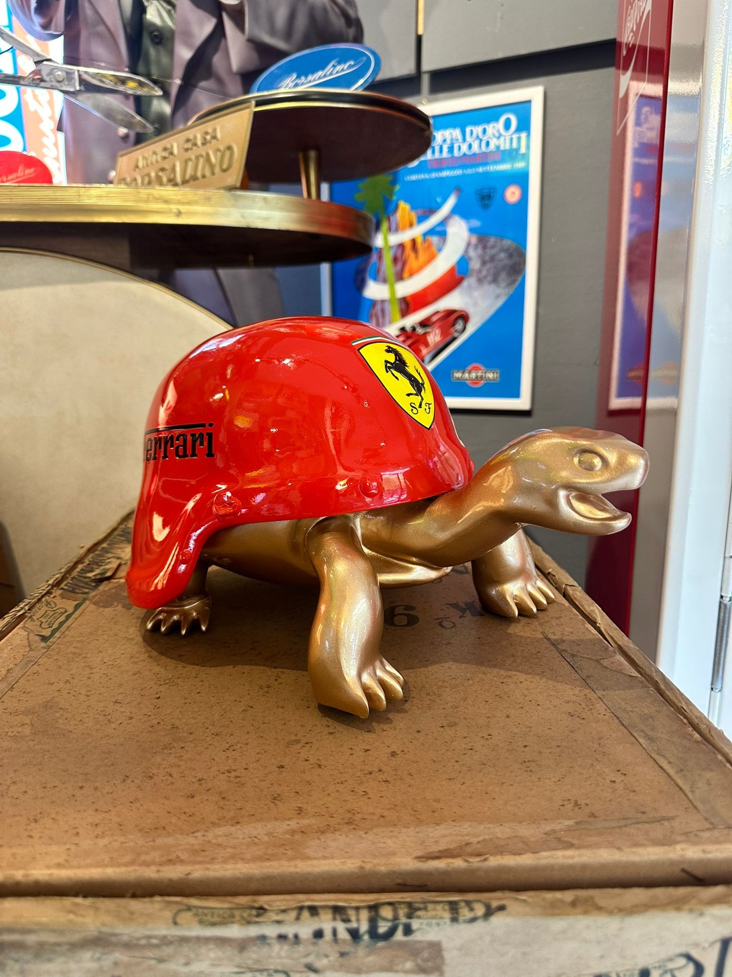 Decorative Statue - Ferrari Turtle