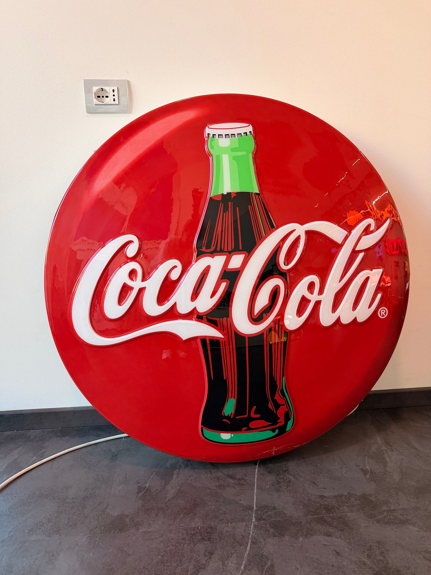 Insegna luminosa Coca Cola’ 80