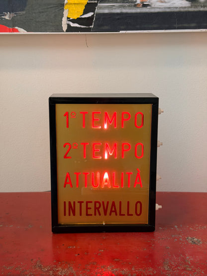 Insegna luminosa originale - Cinema