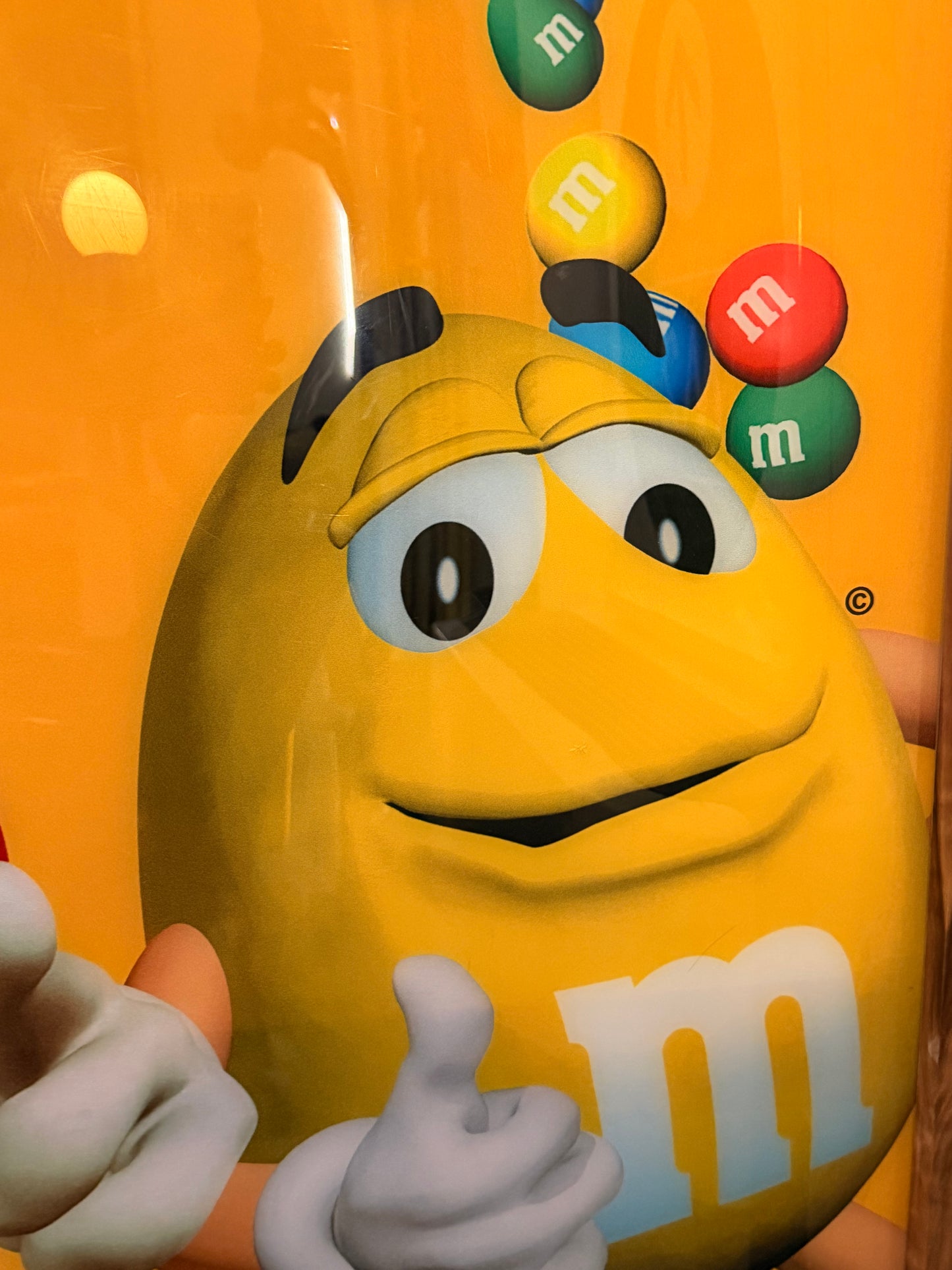 Pannello pubblicitario originale - M&m’s