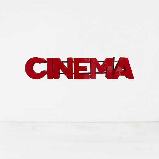 Insegna luminosa cinema