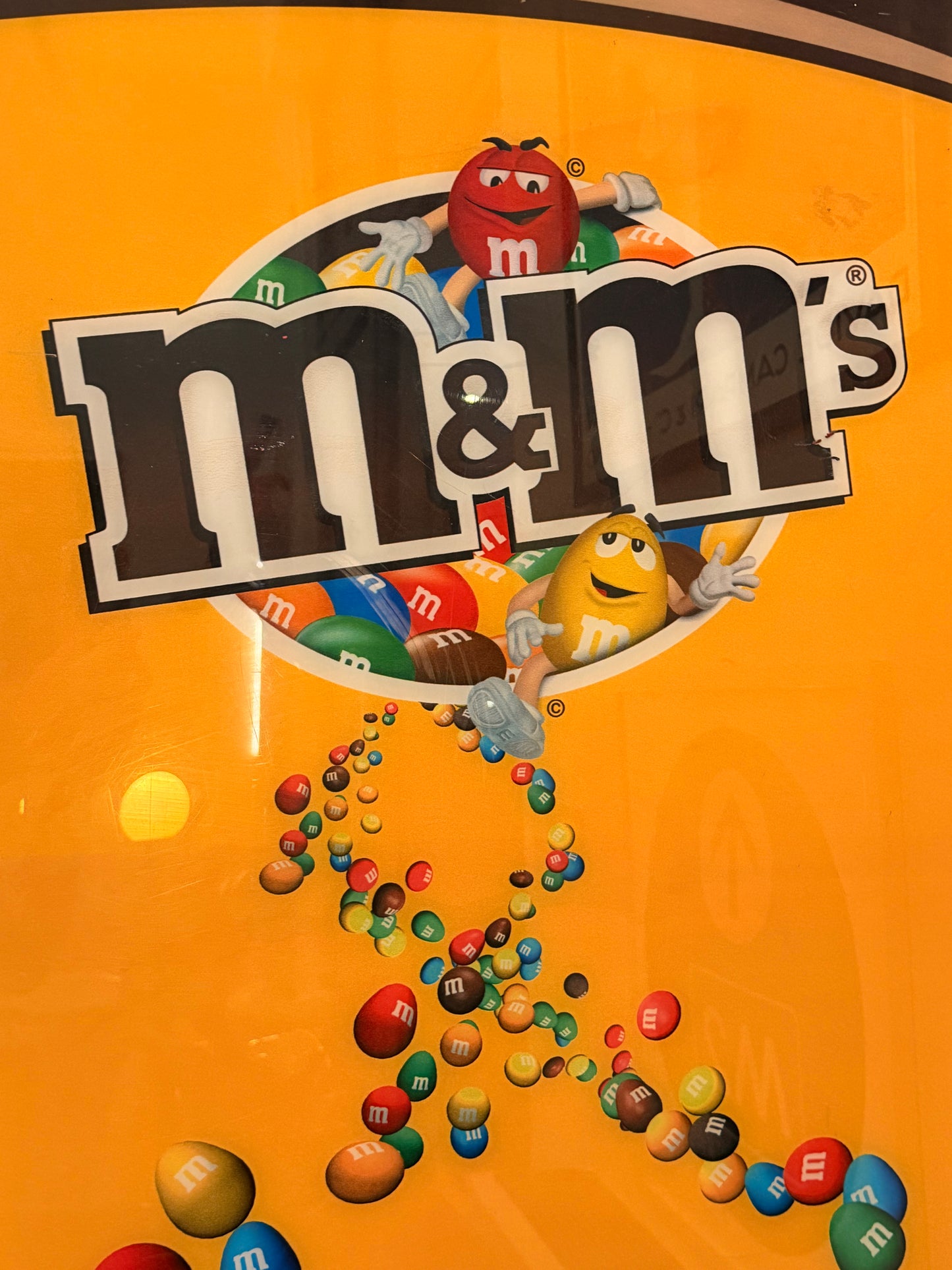 Pannello pubblicitario originale - M&m’s