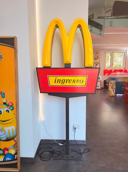 Totem luminoso originale McDonalds