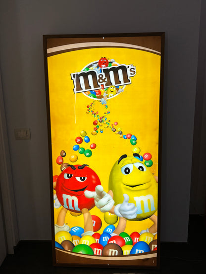 Pannello luminoso originale - M&m’s