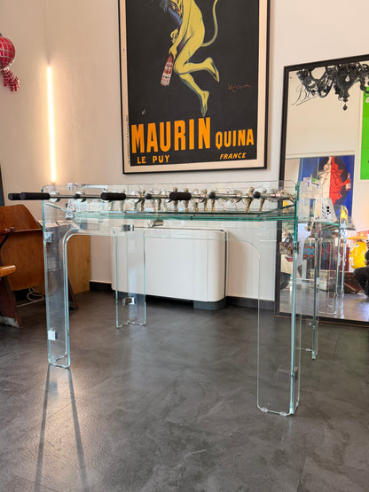 Calcio balilla in vetro