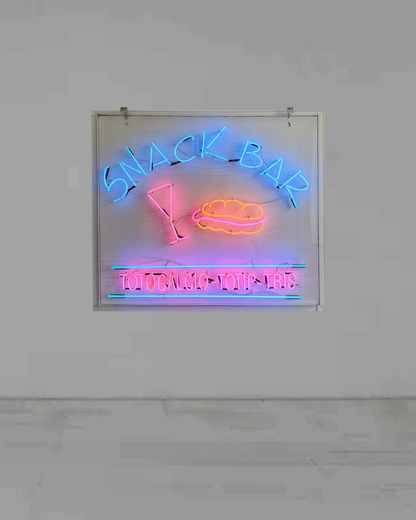 Insegna luminosa Snack Bar