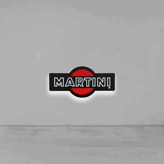 Insegna luminosa Martini