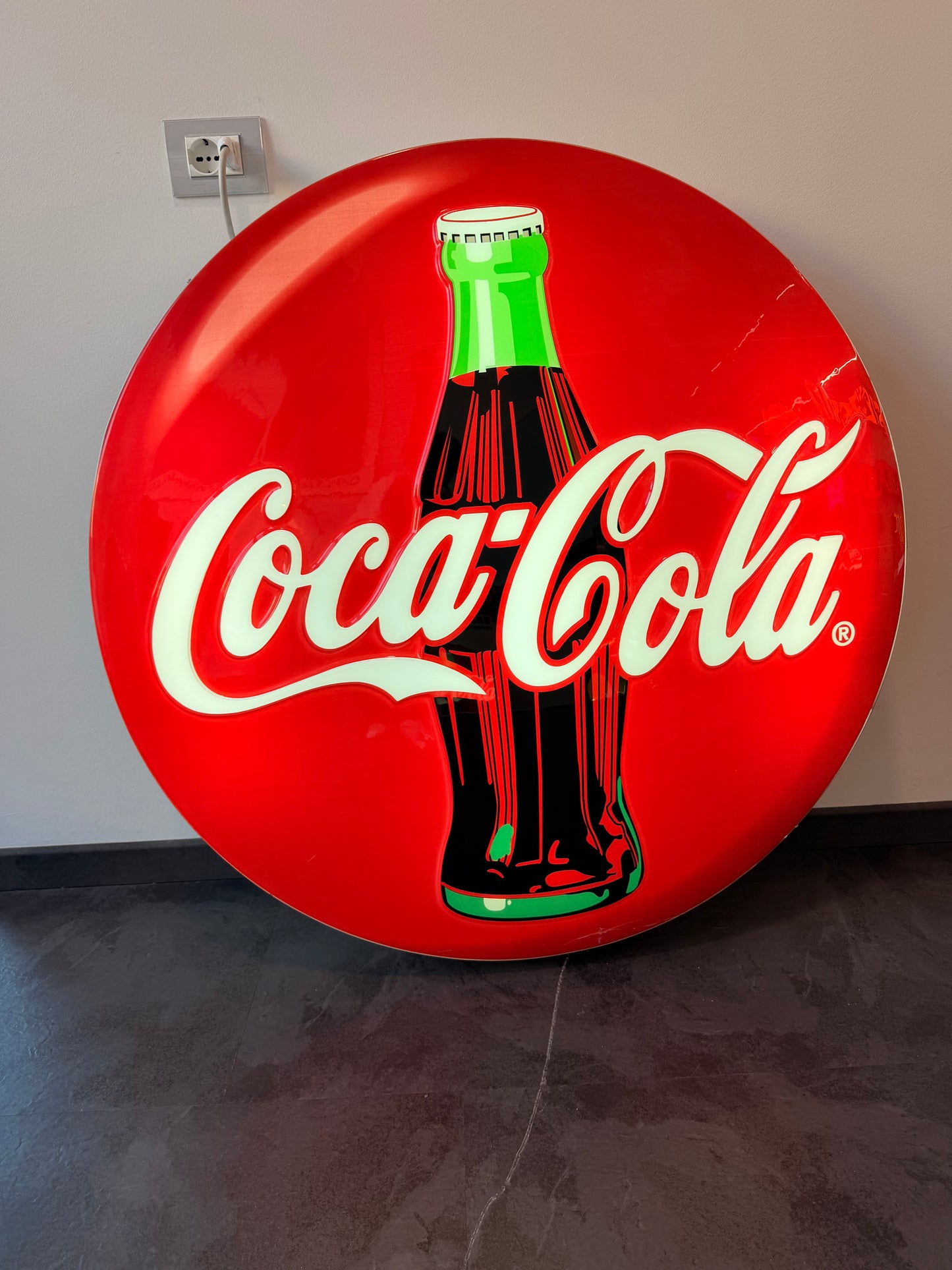 Insegna luminosa Coca Cola’ 80