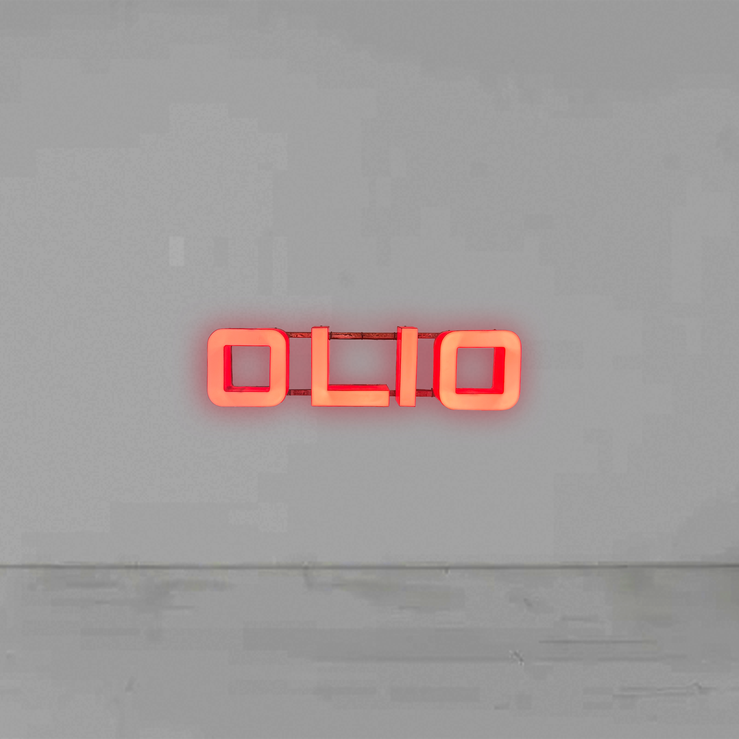 Insegna luminosa Olio