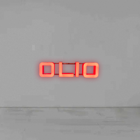 Insegna luminosa Olio