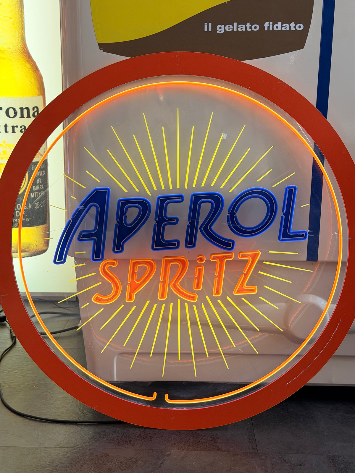 Insegna luminosa Aperol Spritz