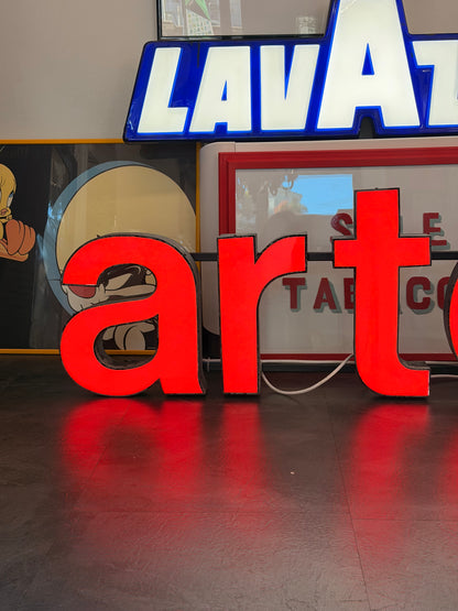 Insegna luminosa Arte