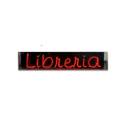 Insegna luminosa Libreria