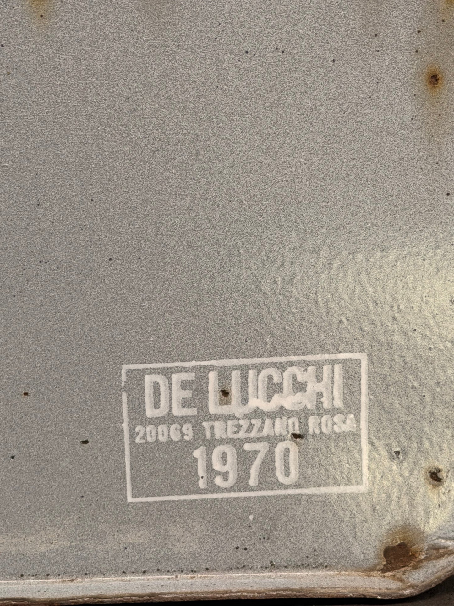 Insegna stradale originale Milano