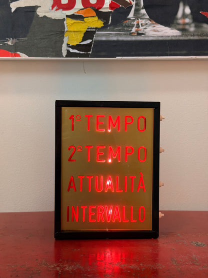 Insegna luminosa originale - Cinema