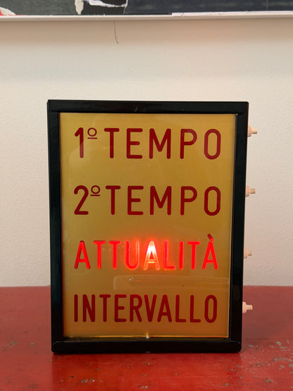 Insegna luminosa originale - Cinema