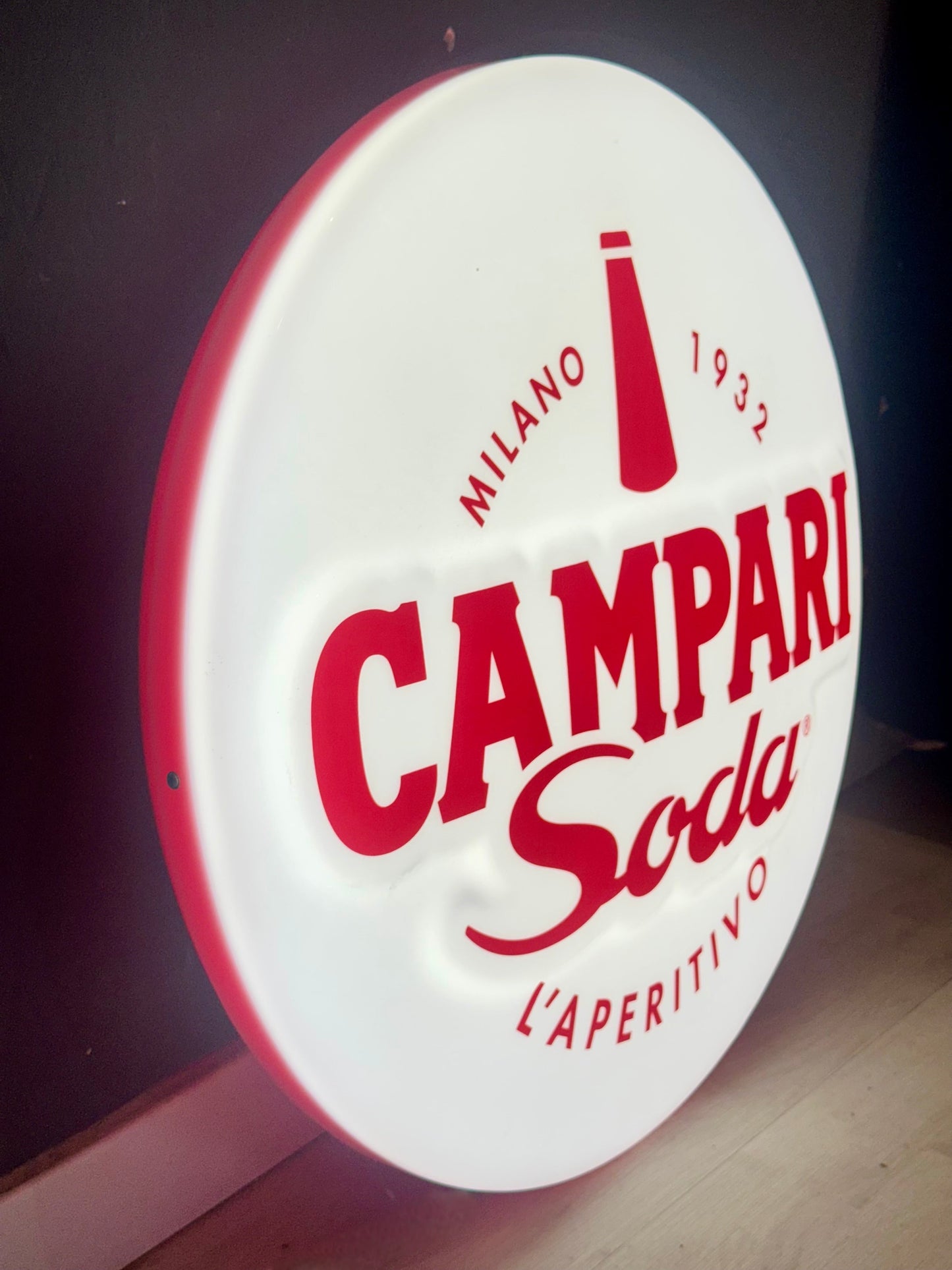 Insegna luminosa - Campari’00