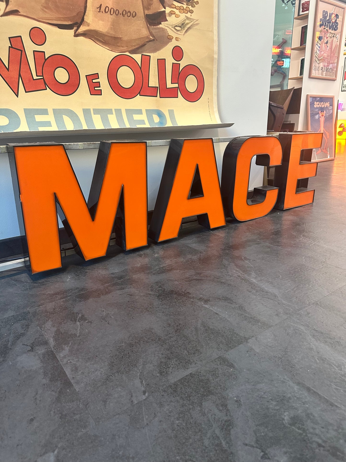 Insegna luminosa originale - Macelleria