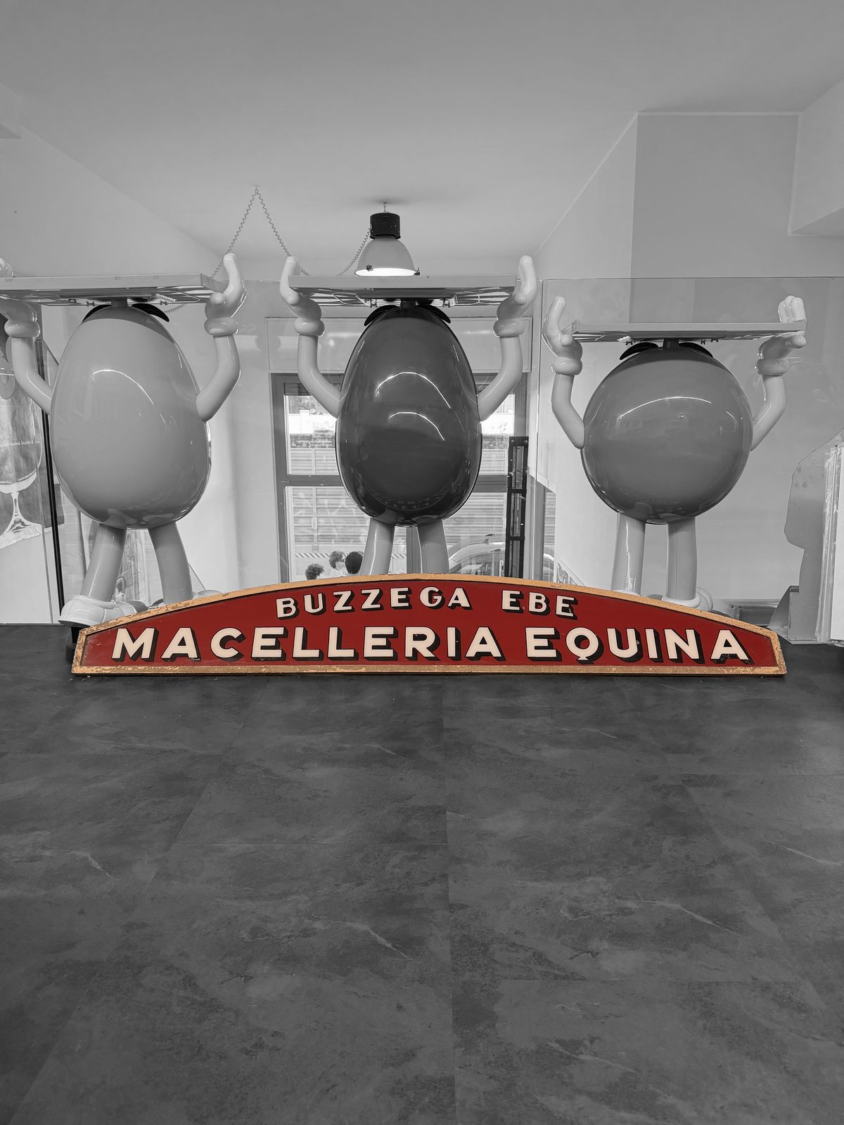 Insegna originale Macelleria Equina