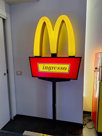 Totem luminoso originale McDonalds