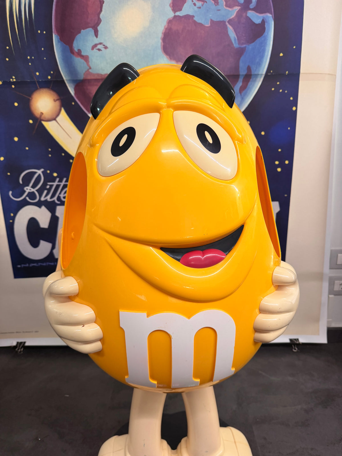 Espositore originale M&m's giallo