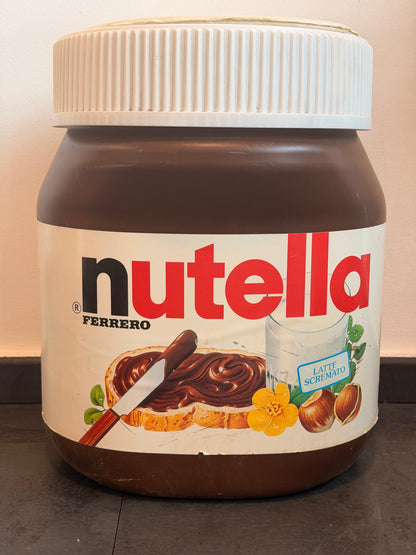 Pouf pubblicitario Nutella
