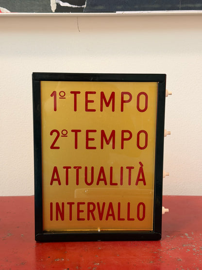 Insegna luminosa originale - Cinema