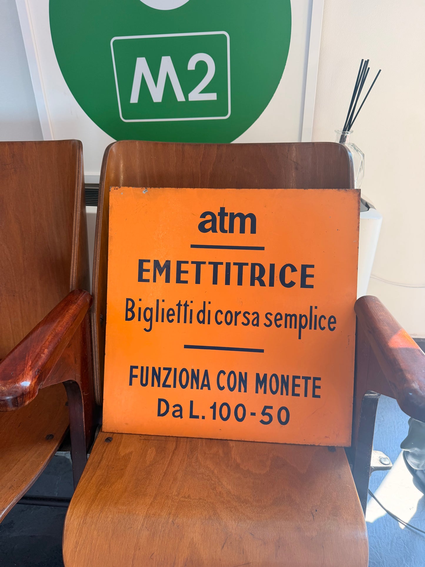Insegna serigrafata ATM