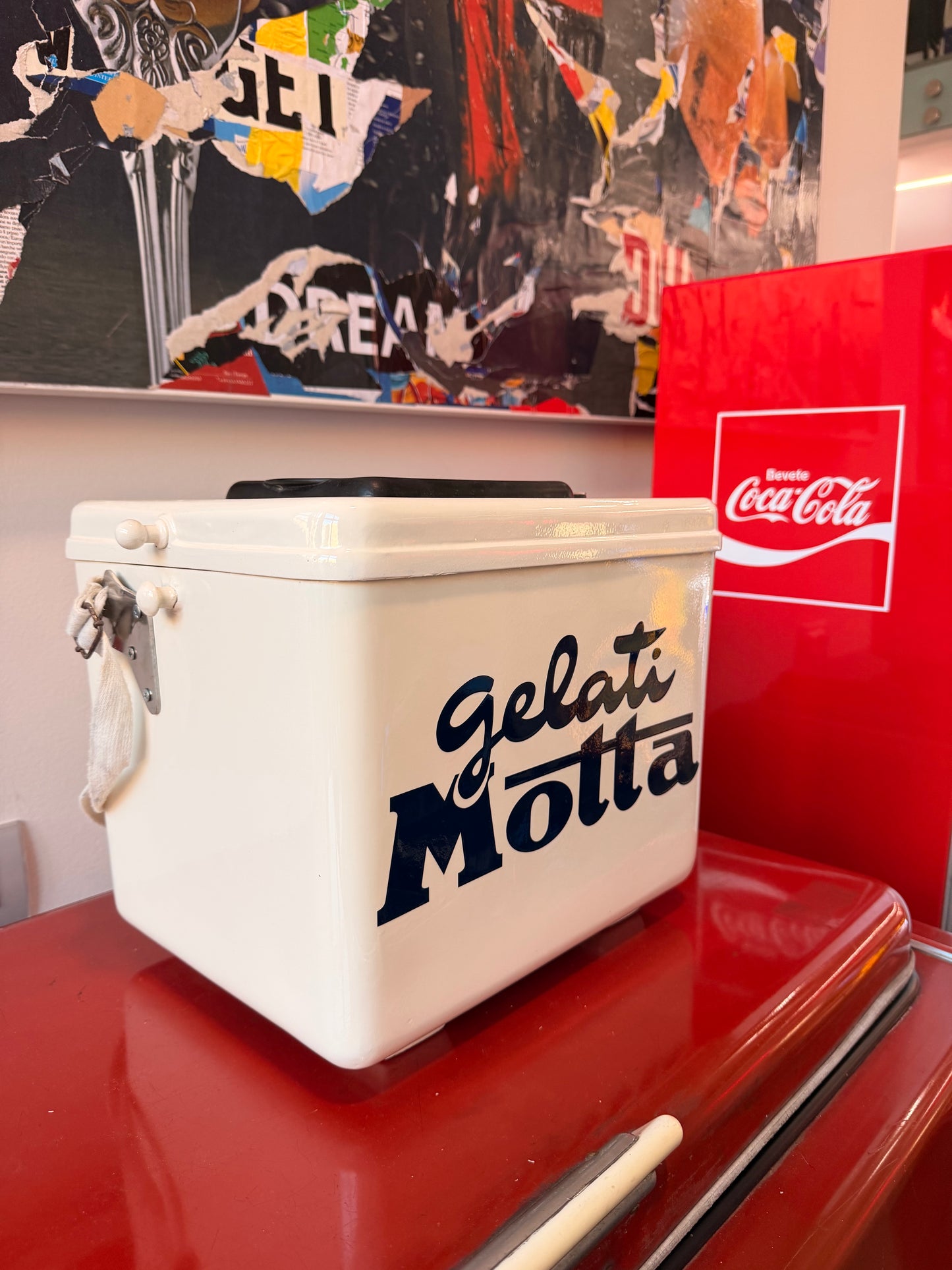 Ghiacciaia da Stadio originale Gelati Motta