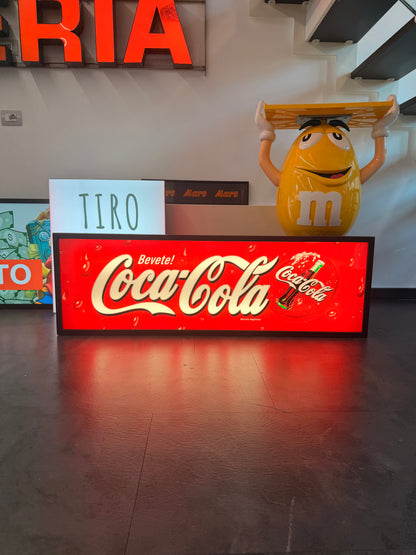 Insegna Luminosa Originale Coca Cola - 80'