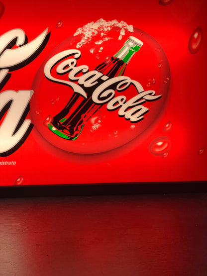 Insegna Luminosa Originale Coca Cola - 80'