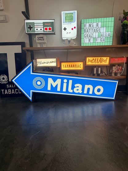 Insegna Luminosa Milano - 70'