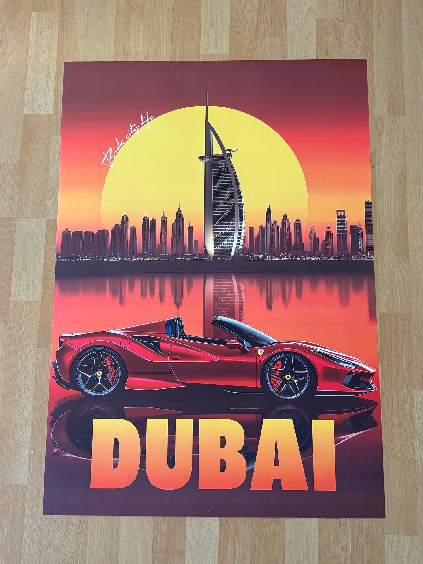 Manifesto Decorativo - Dubai