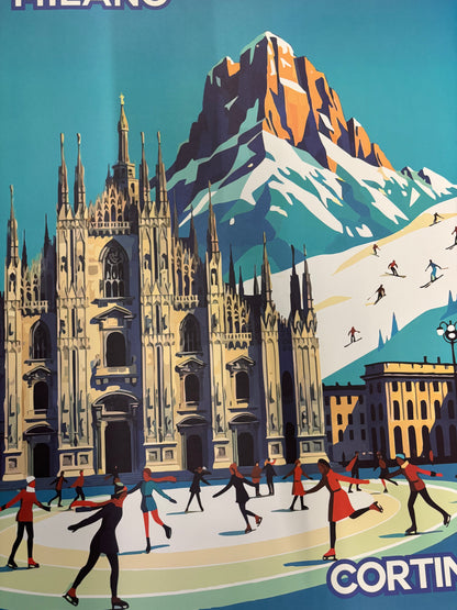 Manifesto Decorativo - Milano Cortina 2026